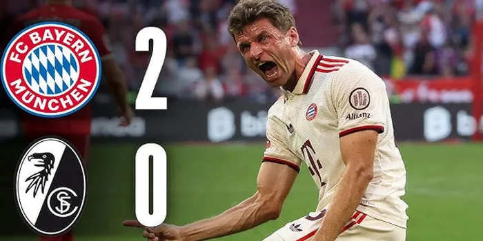 Bayern Munich vs Freiburg Die Roten Menang 2-0